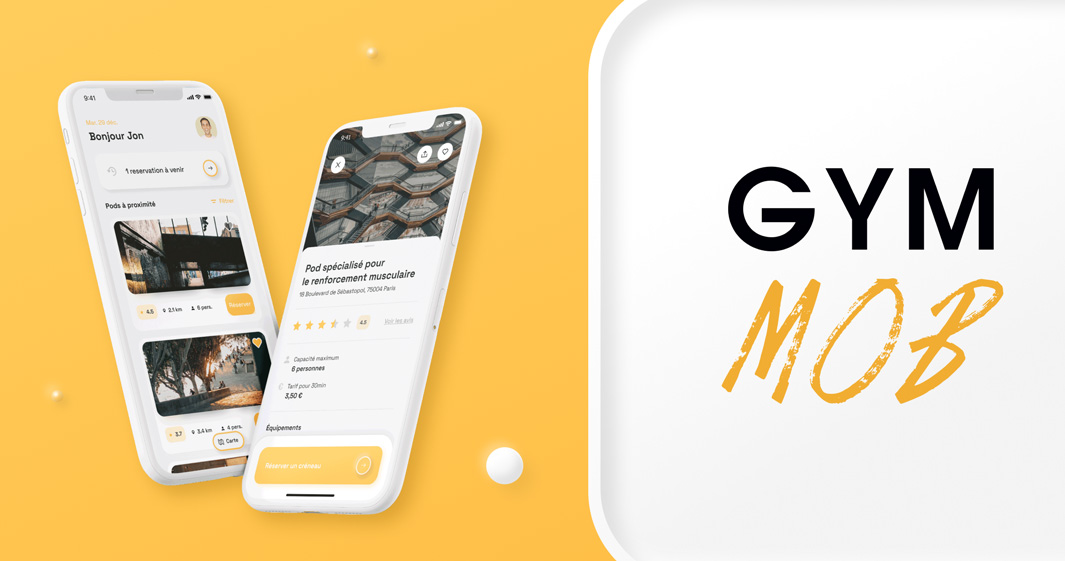 Read more about the article Mobile booking application GYMob